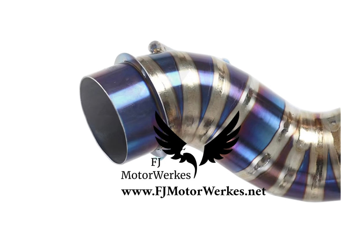 McLaren 600LT 3.8T 2018+ FJ Motorwerkes Titanium Axleback Exhaust