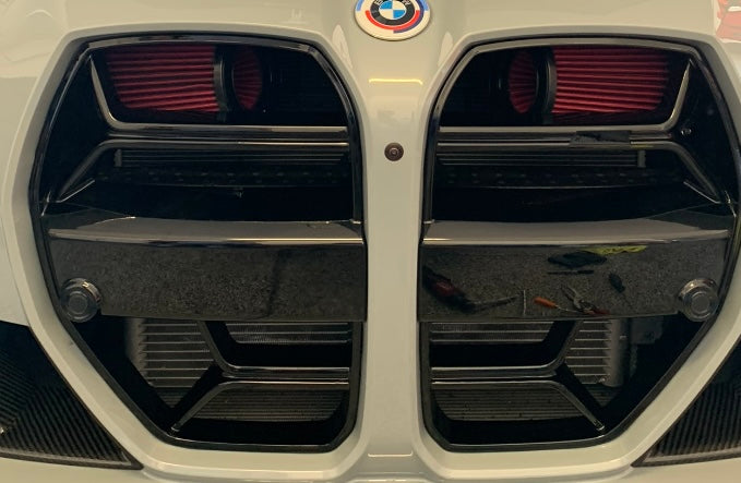 BMW M2 M3 M4 M5 M6 M8 X3M X4M X5M X6M B58 Front mount air intakes kit - Inc Rain covers