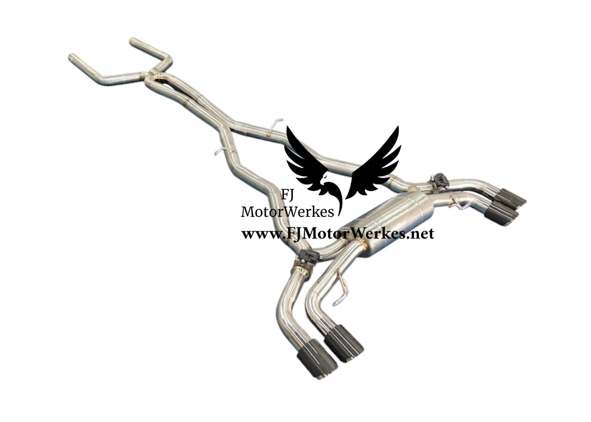 Bmw M8 F91 F92 F93 PRE LCI Full Catback Exhaust system 2018 - 2021