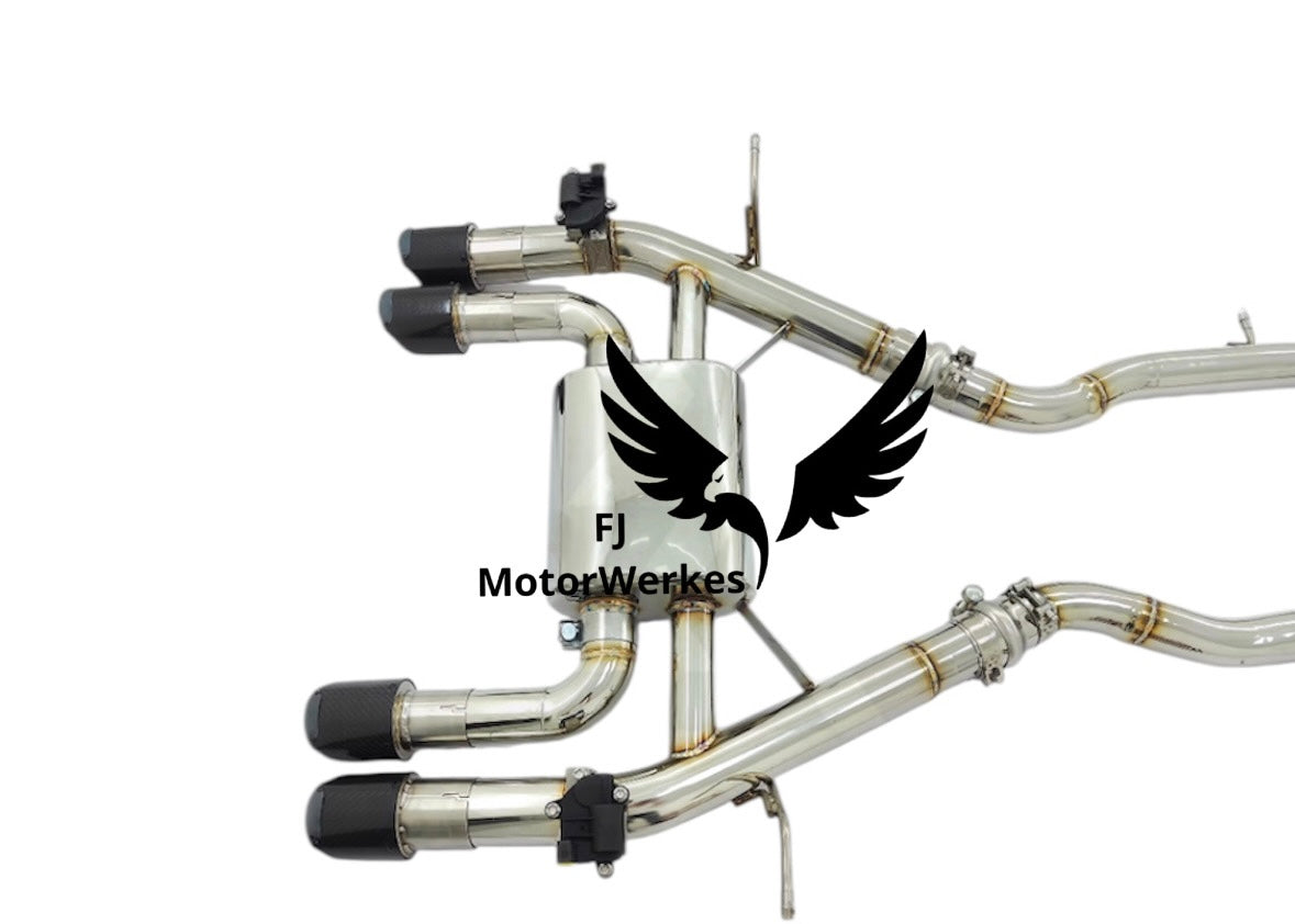 Bmw M3 M4 F80 F82 F83 Catback Exhaust inc Single midpipe
