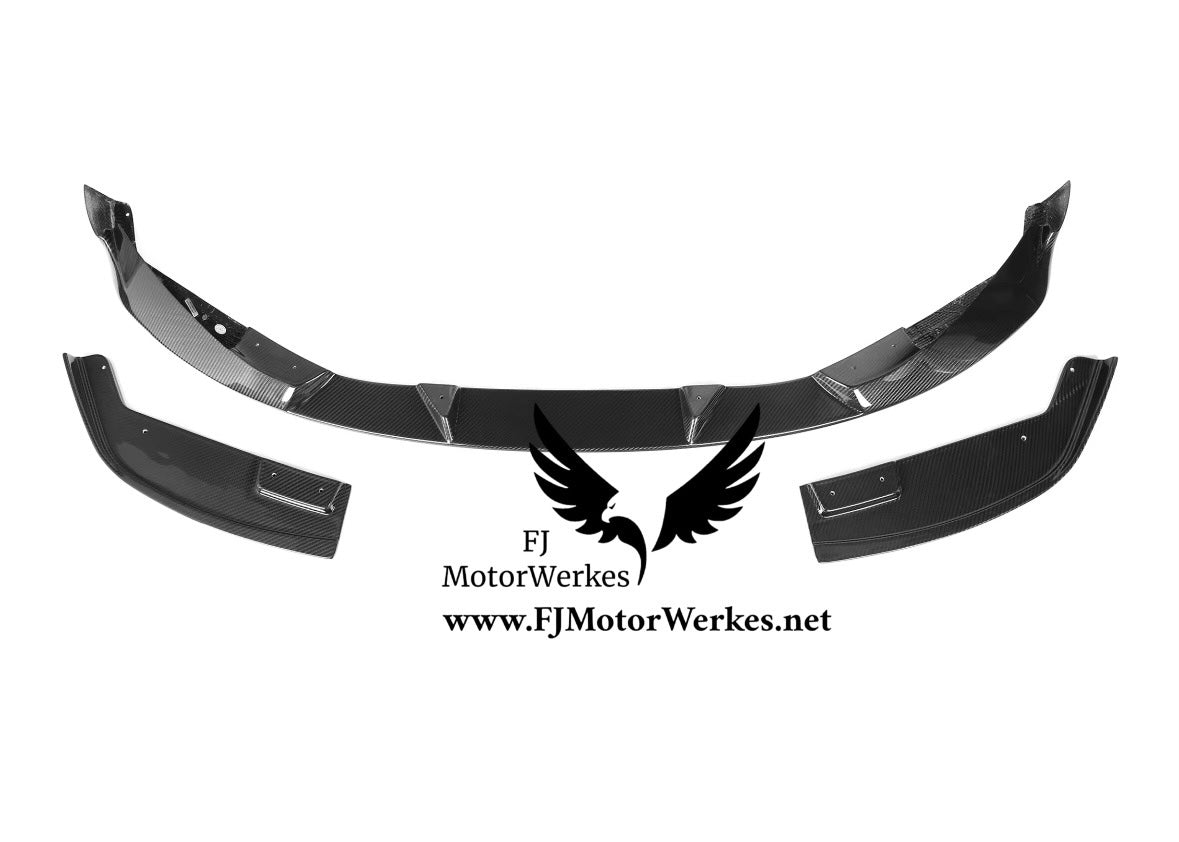 Bmw M3 M4 G8X M Performance 3D Style Carbon Fibre Front Splitter