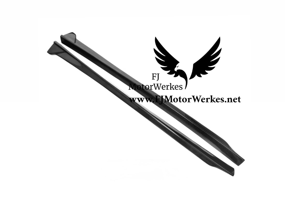 Bmw X5M F95 Carbon Fibre Side Skirts Pre Lci