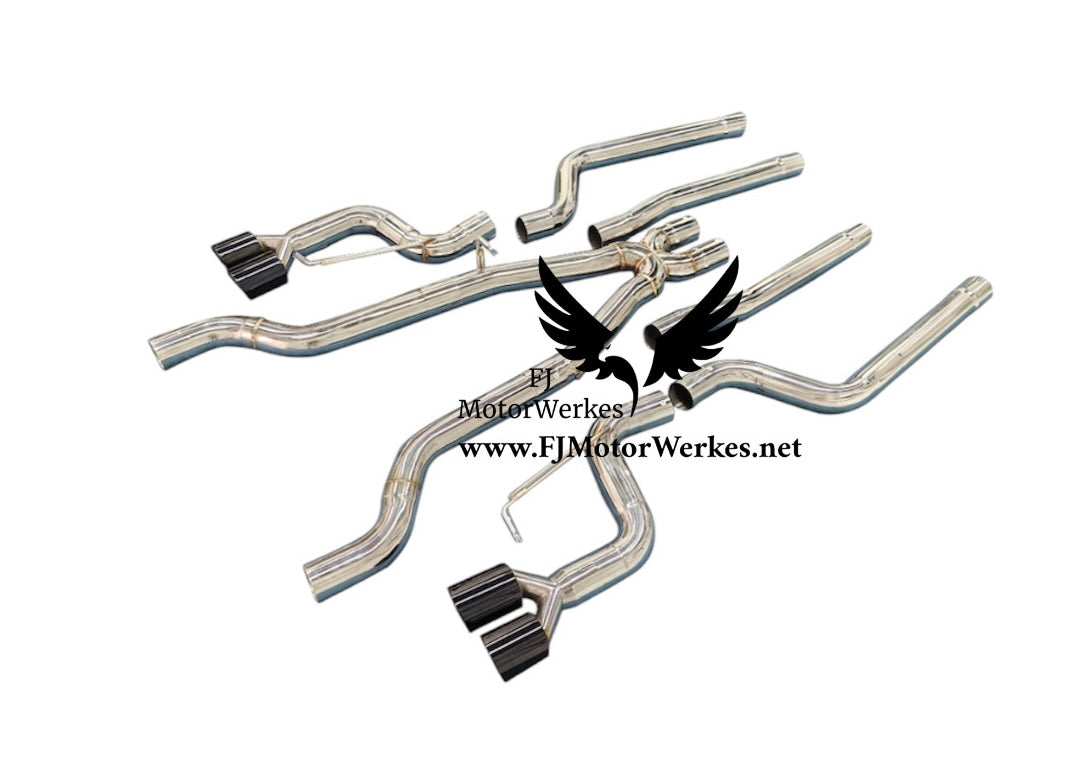 BMW M5 M8 F90 F91 F92 F93 Inc Competition Straight pipe Catback - Loud