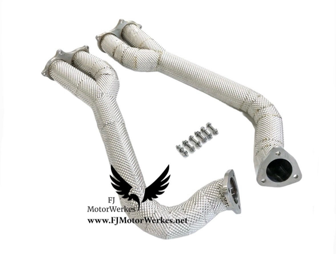 Porsche 982 (718) Cayman/Boxster GTS GT4 Decat Exhaust Downpipes