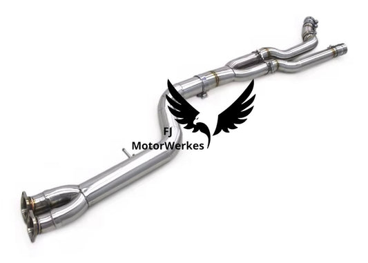 Bmw M2C M2 F87 COMP Single Midpipe catback Exhaust stainless steel S55