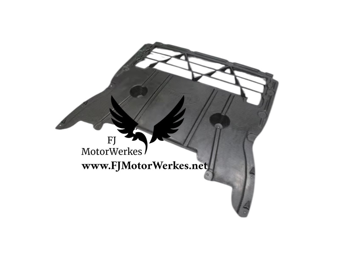 Bmw X5M X6M Dry Carbon Fibre Oil Cooler Under-tray guard protector