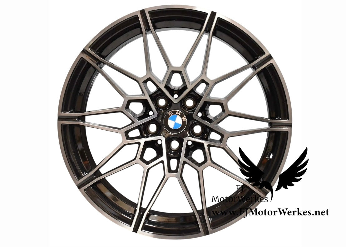 Bmw M3 M4 20” Front Wheels x2 826M Style Fully Forged Alloy Upgrade G80 G81 G82 G83 inc Xdrive