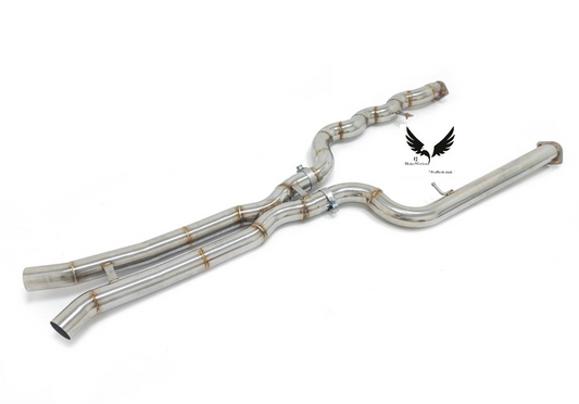 Bmw X3M COMP X4M COMP LCI UK Stainless Steel Equal Length Mid Pipe exhaust