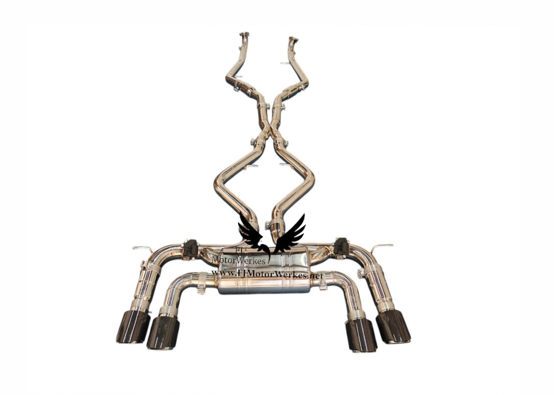 Bmw X5M X6M Full Catback Exhaust 2009 - 2014 E70 E71