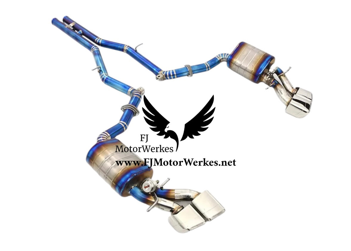 Mercedes-Benz CLS63 AMG AMG Valved Titanium Catback Exhaust System (C219) 6.2 L V8 2007–2014
