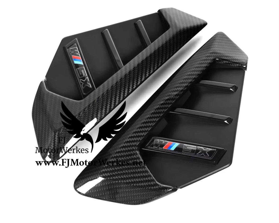 Bmw X5M LCI F95 Front Fender Carbon Fibre Vents