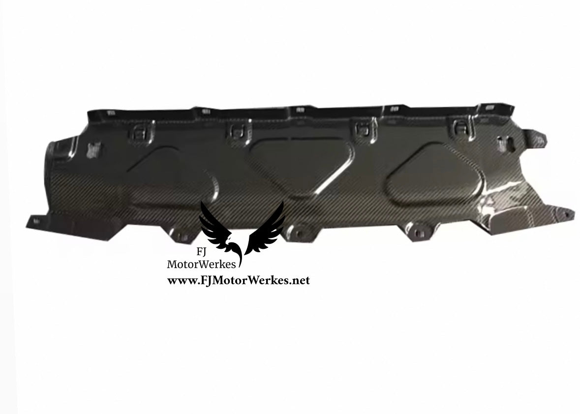 Bmw X5M X6M F95 F96 XM G09 Carbon Fibre Slam Panel Cover Cooling Shroud