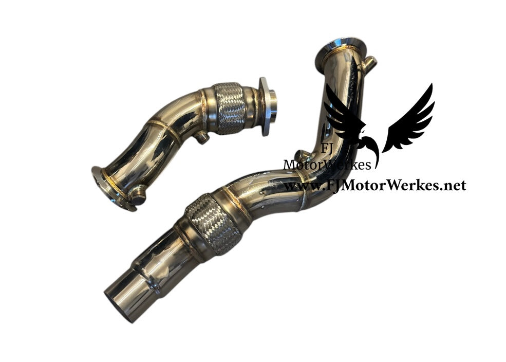 Bmw M2 M3 M4 Decat Downpipe F80 F82 F83 F87 S55 Stainless Steel