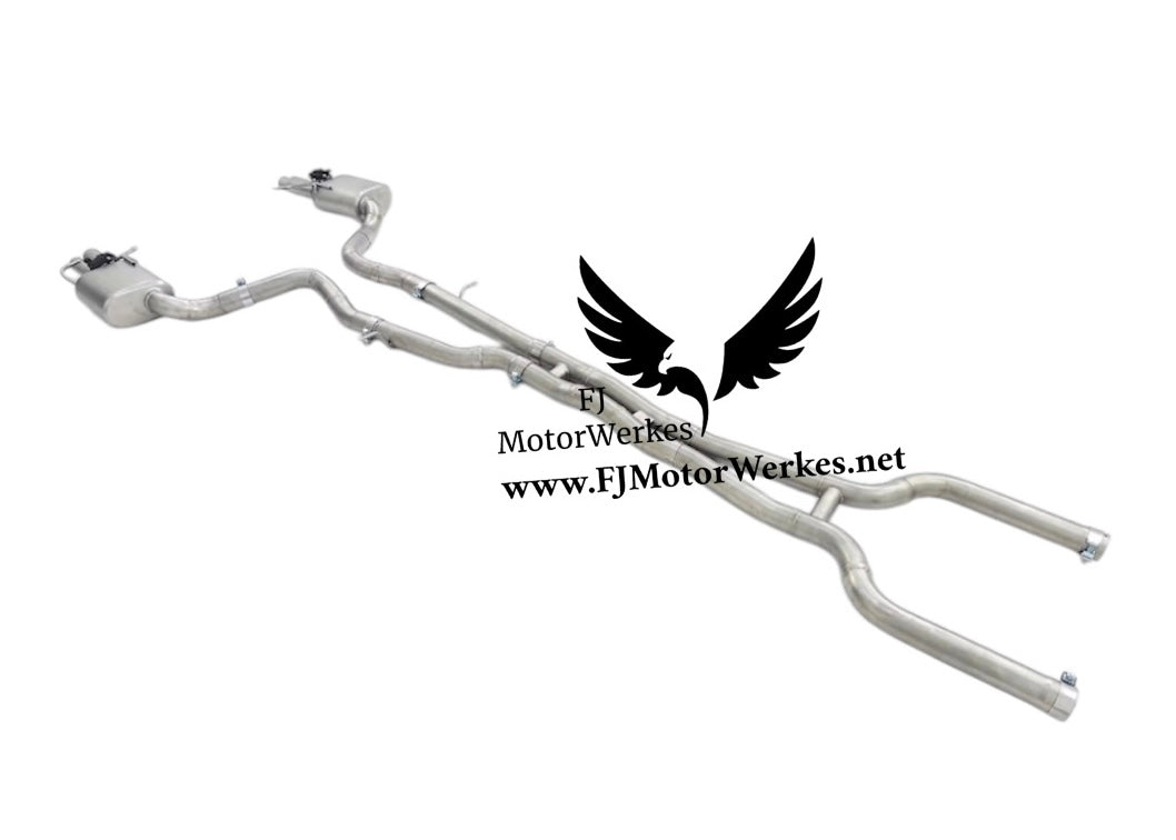 Mercedes-Benz E63 E63S Stainless Steel Valved Performance Catback Exhaust W213 S213 AMG 2017-2019