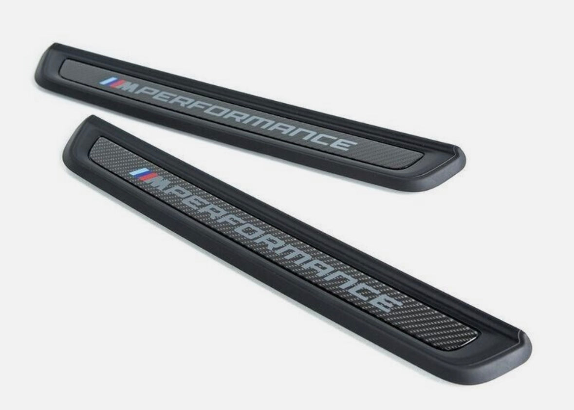 Genuine BMW M Performance Carbon Door Entrance Sill Trims M3 G80 G81 Set of 2