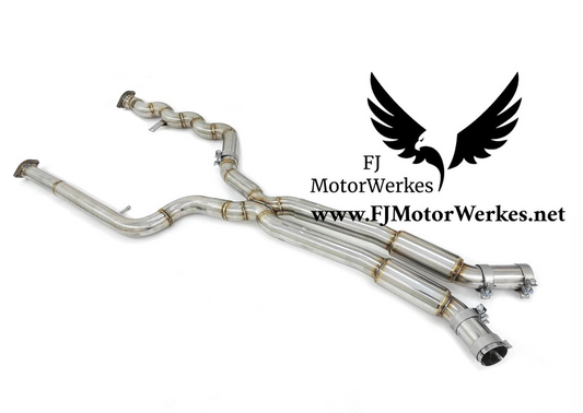 Bmw M2 Equal length Midpipe catback Exhaust stainless steel G87