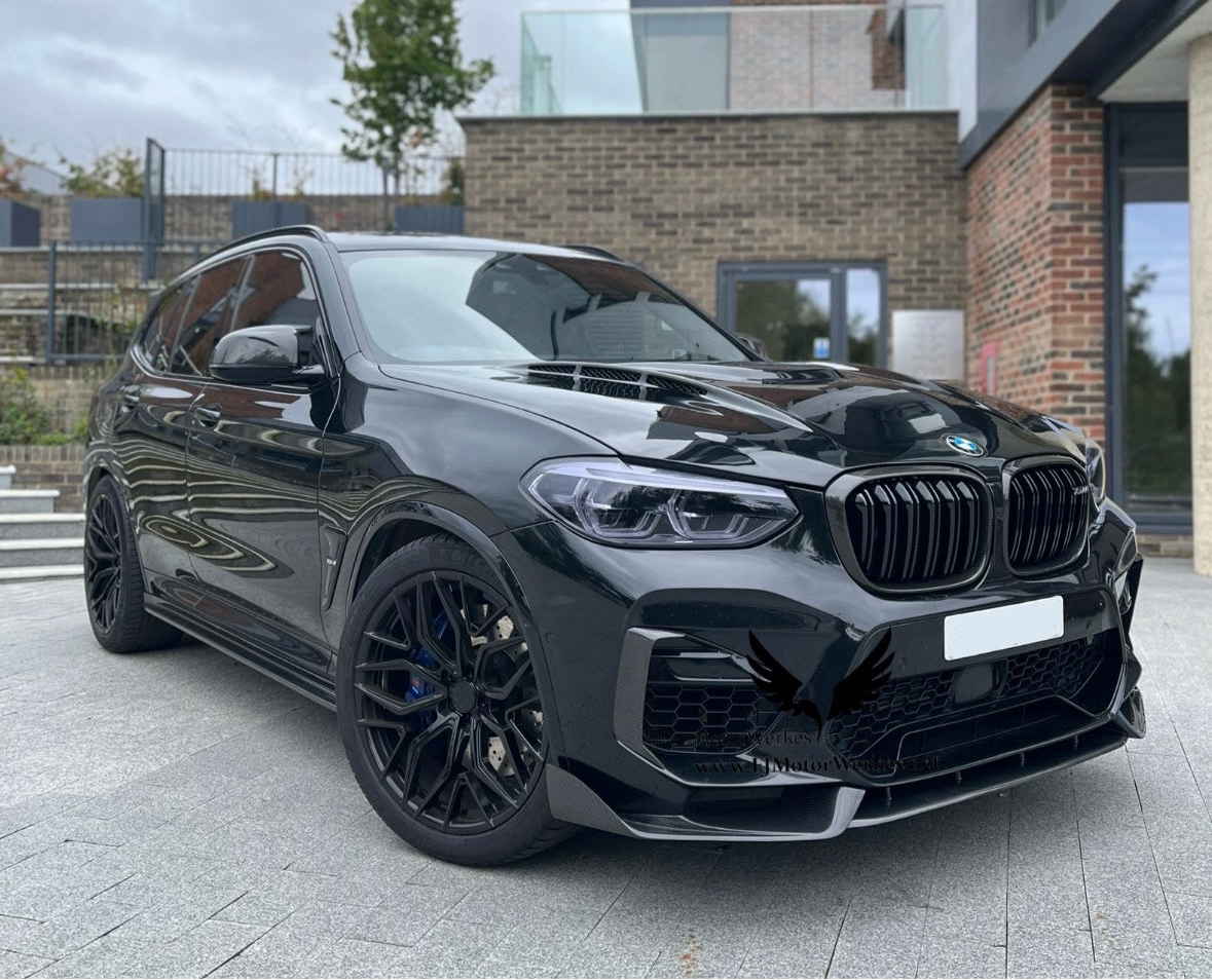Bmw X3M X4M Carbon fibre Vader 3 Front splitter 2019-2024