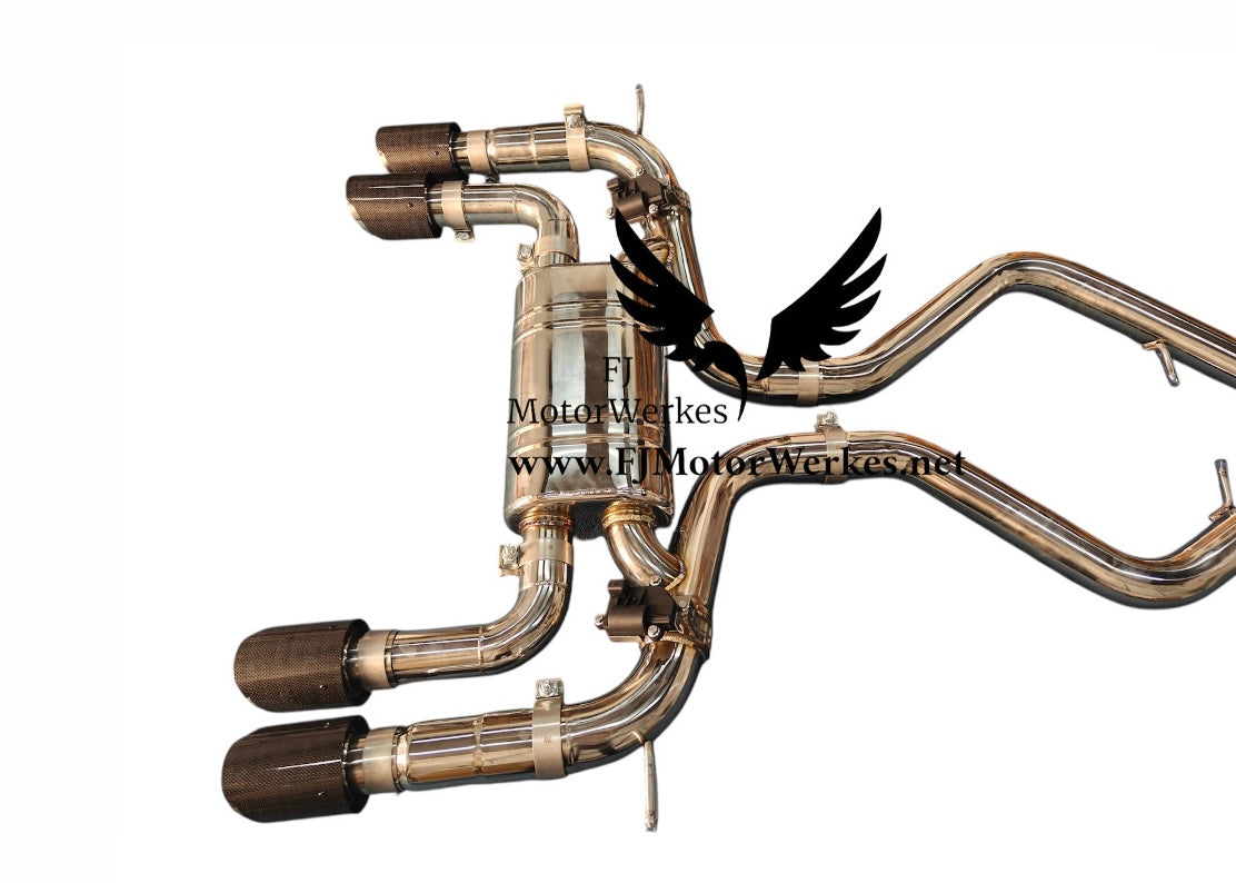 Bmw X5M X6M Full Catback Exhaust 2009 - 2014 E70 E71