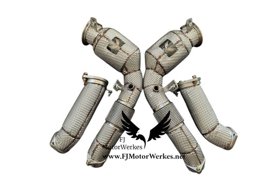 Bmw X5M X6M LCI 2024+ S68 Decat Downpipes Primary & Secondary Catless F95 F96