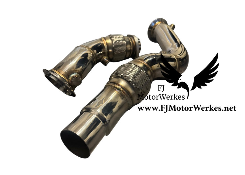 Bmw M2 M3 M4 Decat Downpipe F80 F82 F83 F87 S55 Stainless Steel