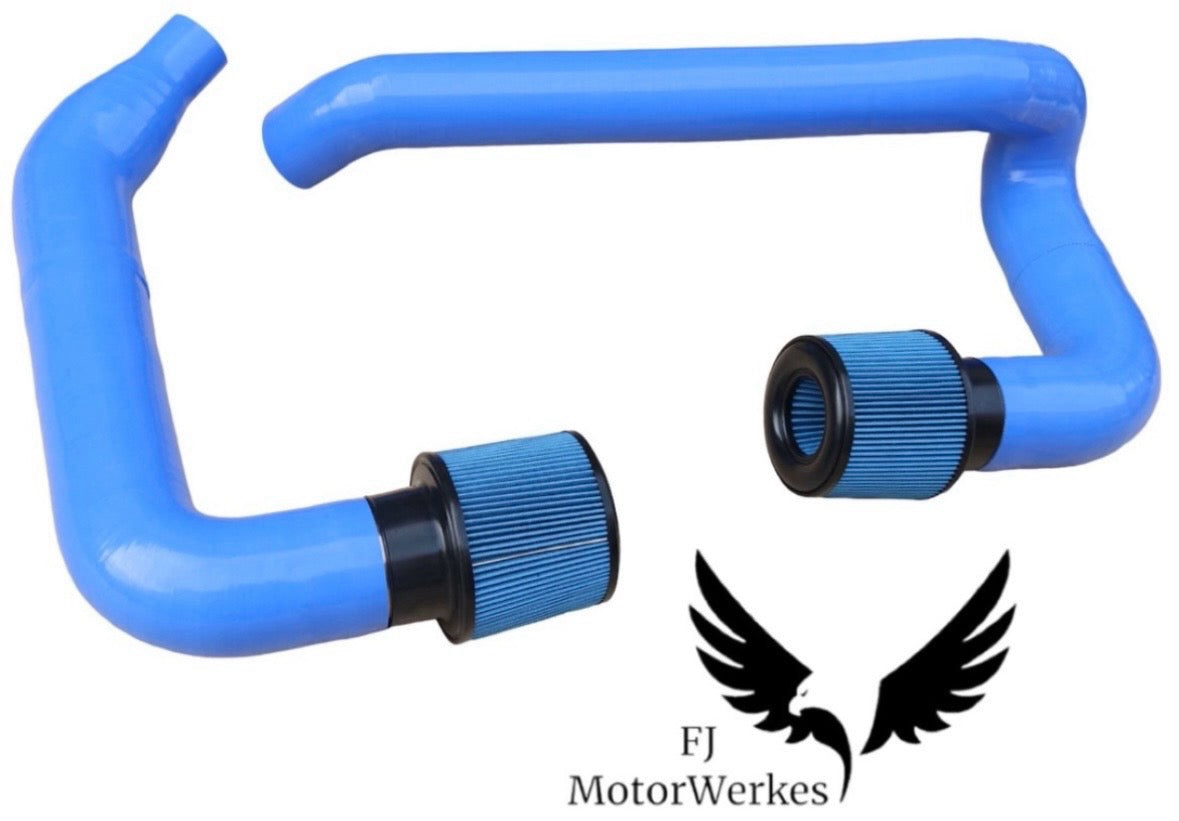 BMW M2 M3 M4 M5 M6 M8 X3M X4M X5M X6M + B58 Front mount air intakes kit - Inc Rain covers