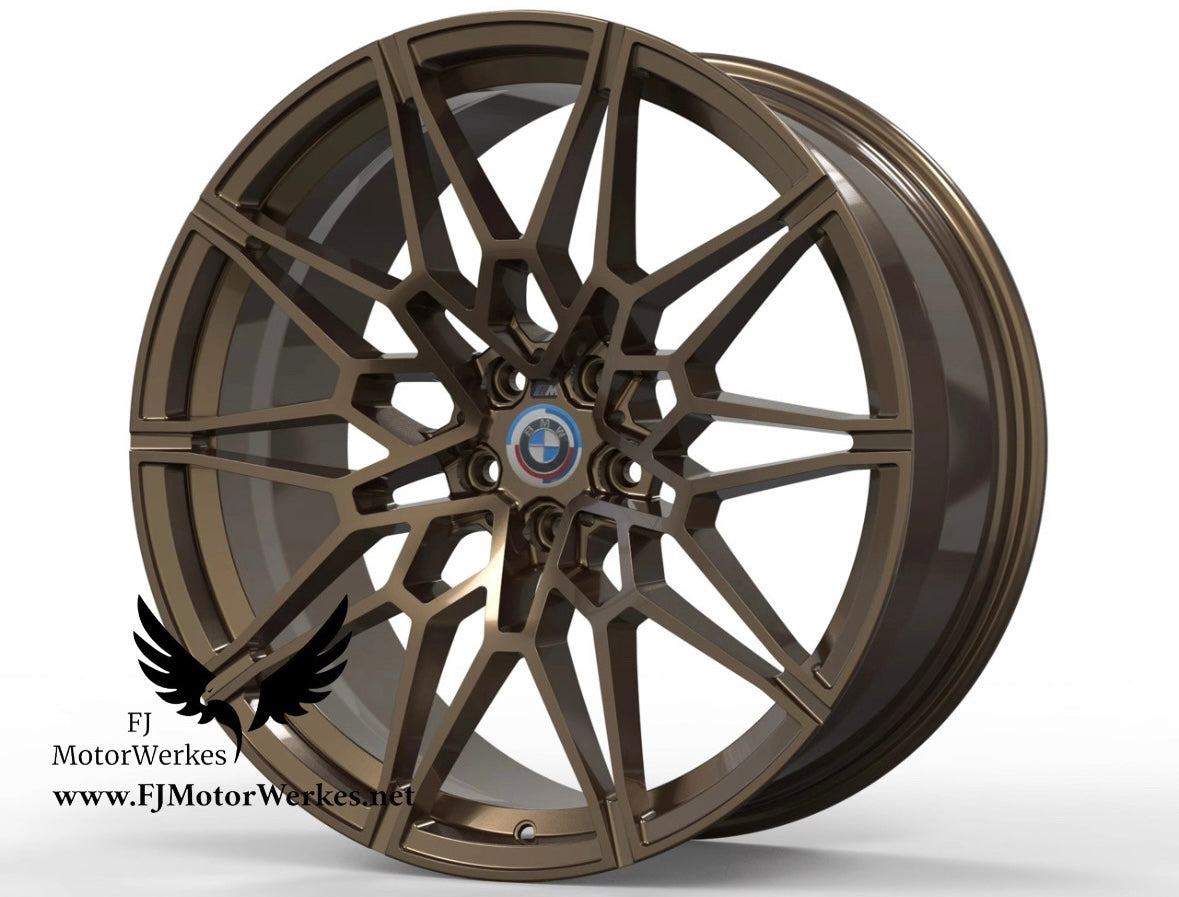 Bmw M3 M4 20” Front Wheels x2 826M Style Fully Forged Alloy Upgrade G80 G81 G82 G83 inc Xdrive