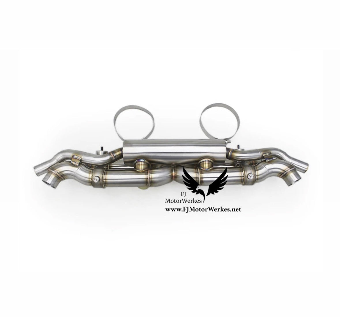 Porsche 911 991.1/991.2 Turbo + S 3.8T performance valved catback exhaust system