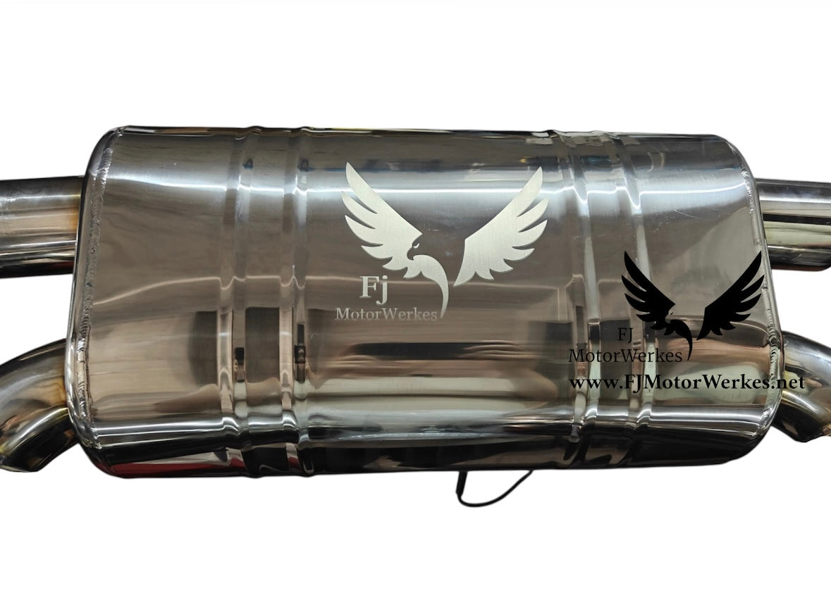 Bmw X5M X6M Full Catback Exhaust 2009 - 2014 E70 E71