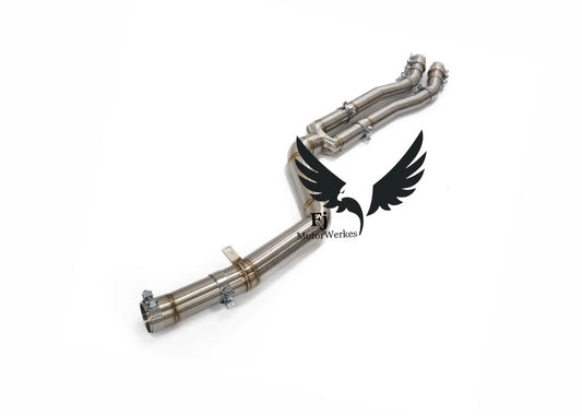FJ MotorWerkes – BMW X3 M40i / X4 M40i GPF OPF Resonator Delete Midpipe