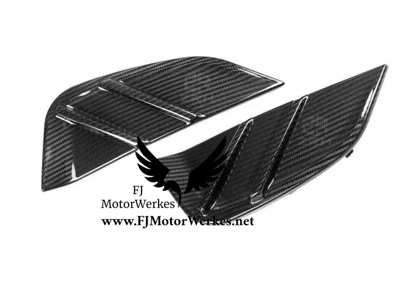 BMW M3 M4 CARBON FIBRE REPLACEMENT SIDE FENDER TRIM G80 G81 G82 G83