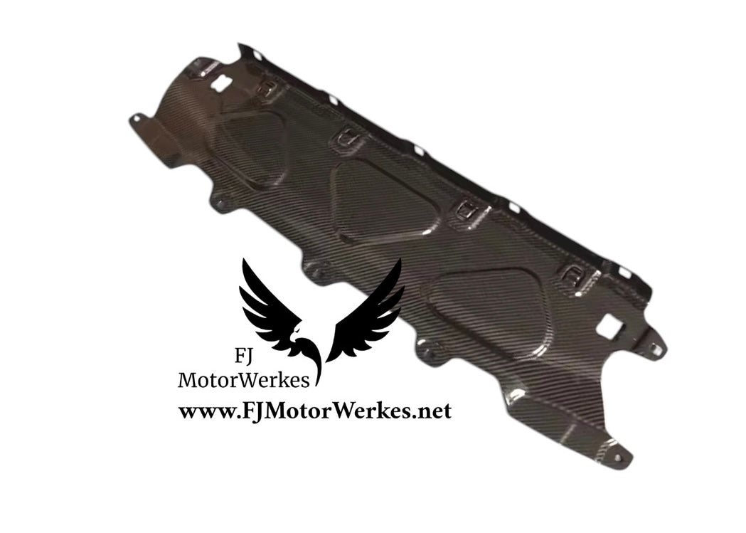 Bmw X5M X6M F95 F96 XM G09 Carbon Fibre Slam Panel Cover Cooling Shroud