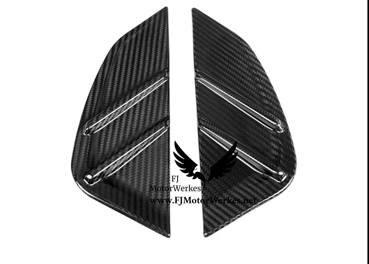 BMW M3 M4 CARBON FIBRE REPLACEMENT SIDE FENDER TRIM G80 G81 G82 G83
