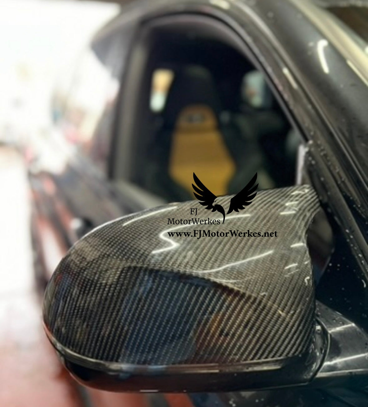 Bmw X5M F95 X6M F96 Carbon Fibre Mirror Caps