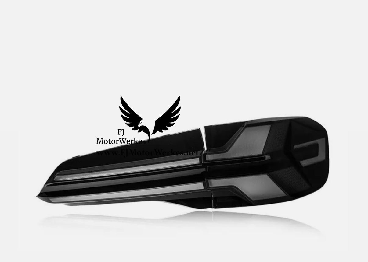 Bmw X5 X5M G01 F95 Lci Iced White Rear Taillights Plug & Play Rear Lights Set