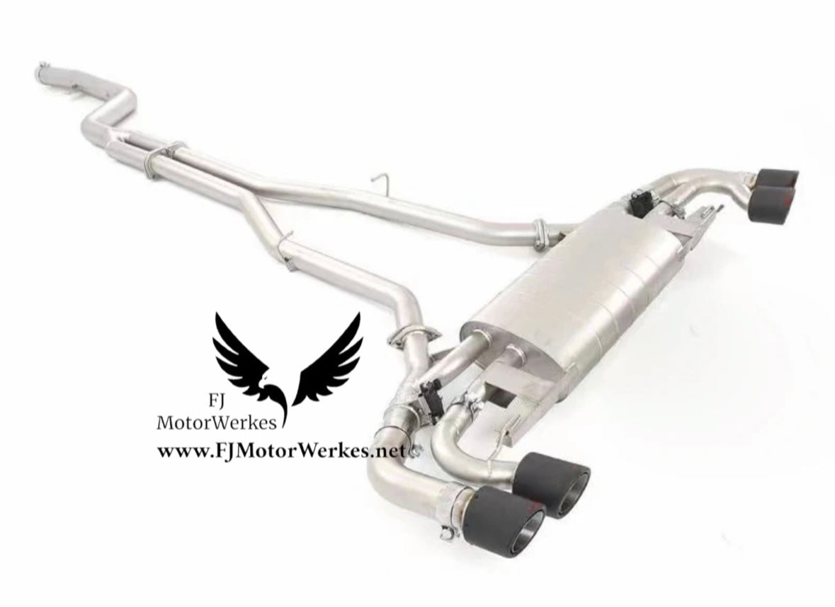 Bmw X3 X4 40i B58 m40i Full Catback exhaust system 2018+