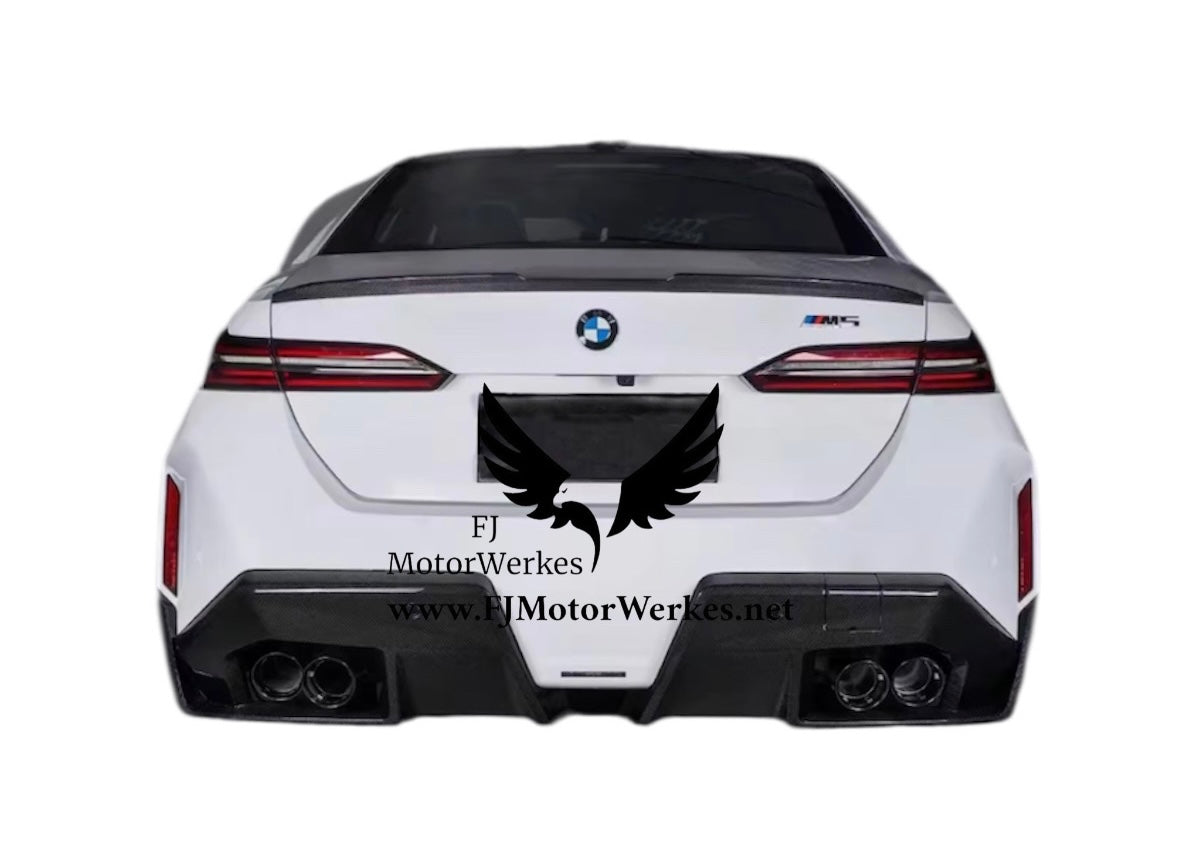 BMW G90/G99 M5 (2024+) Carbon Fibre Rear Diffuser – MPerformance Style