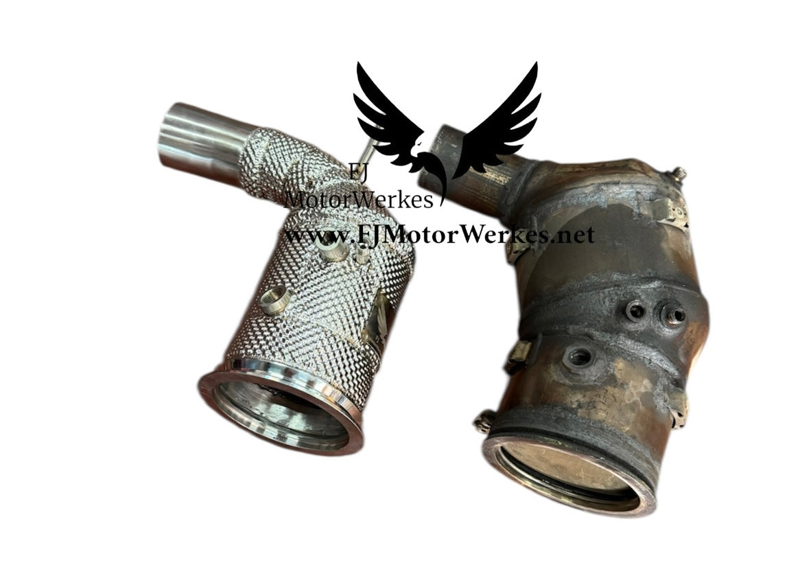 Porsche 911 3.0 992 Carrera/S Targa/S GTS 4s Decat or Sport Cat Downpipes opf delete -