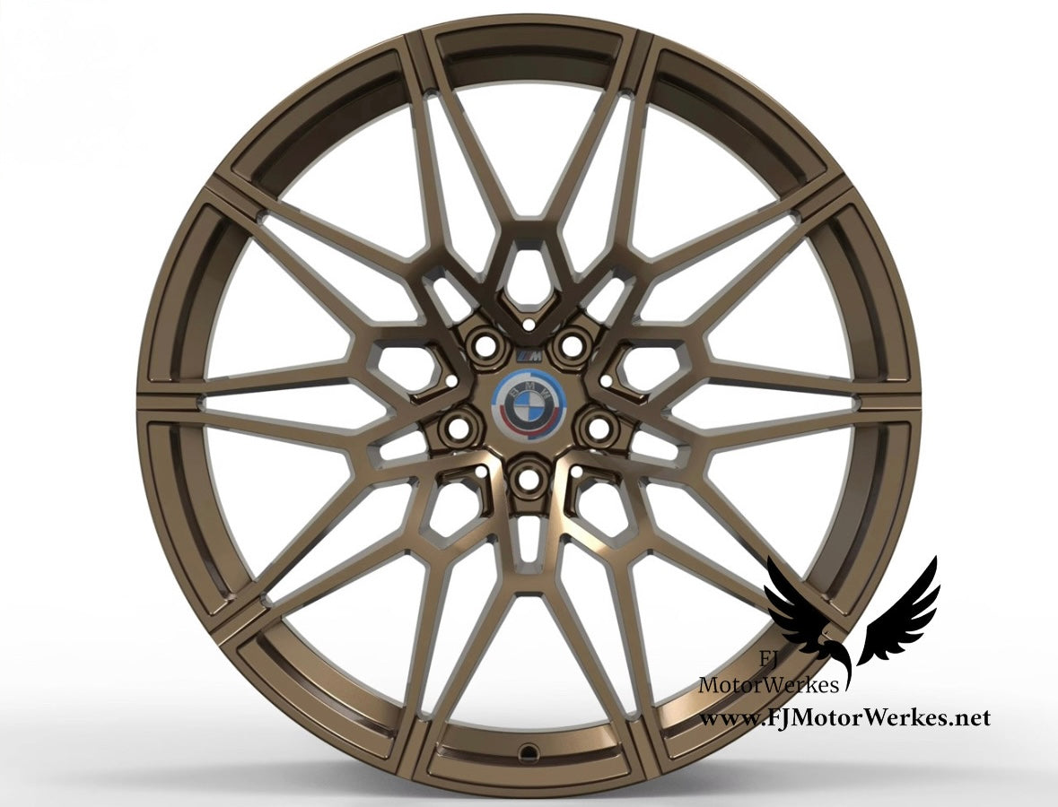 Bmw M3 M4 20” Front Wheels x2 826M Style Fully Forged Alloy Upgrade G80 G81 G82 G83 inc Xdrive