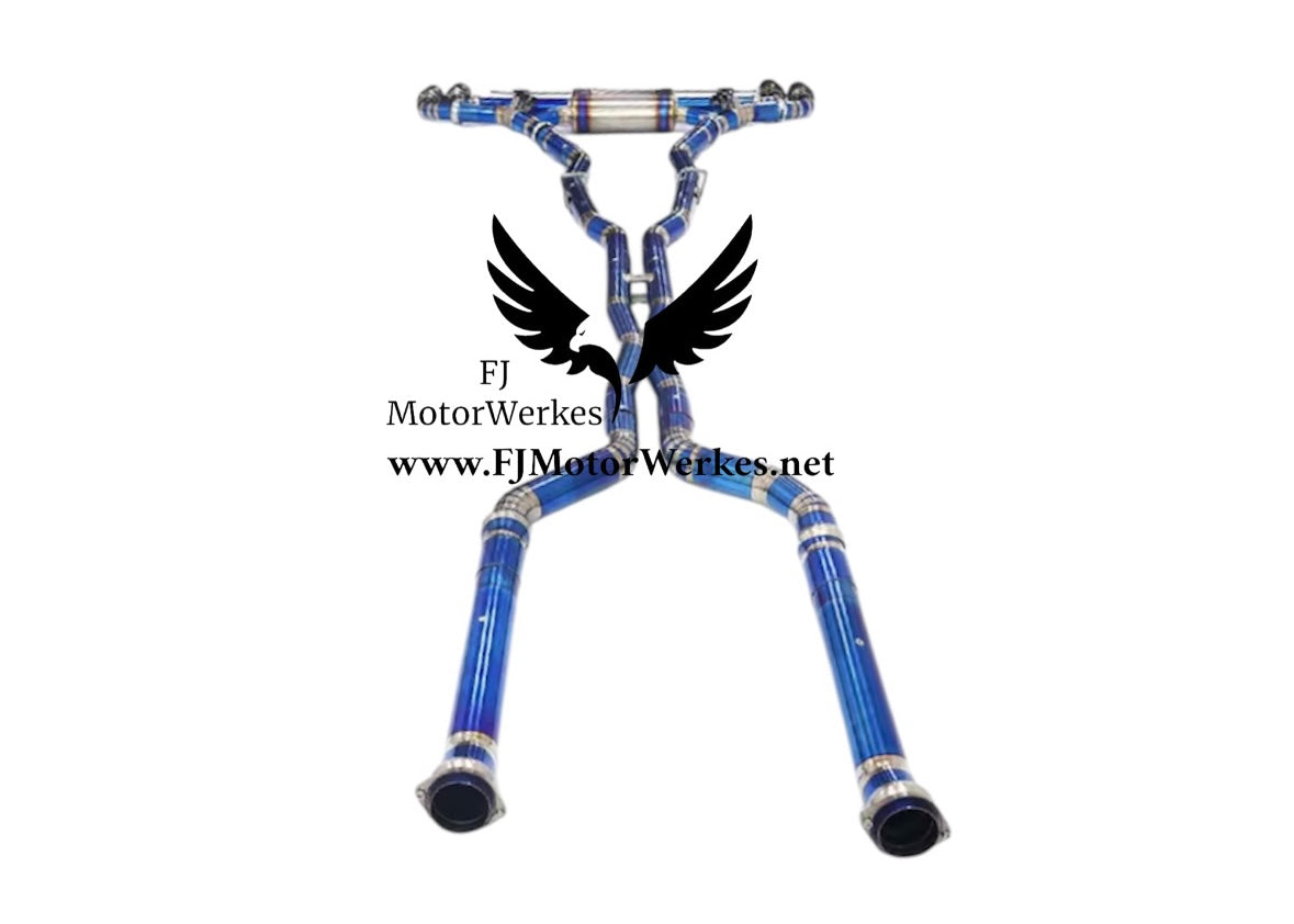 Bmw M5 G90 Exclusive Titanium Valved Catback System Performance Exhaust