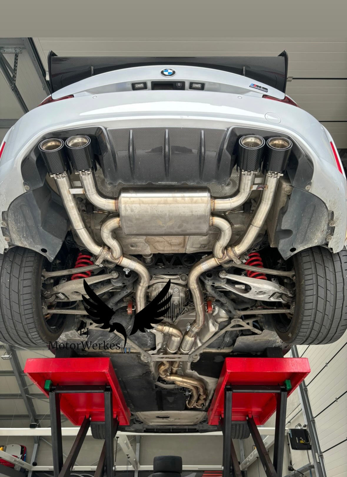 Bmw M2 Competition M2C F87 Valved Catback Exhaust System inc Equal length Midpipe