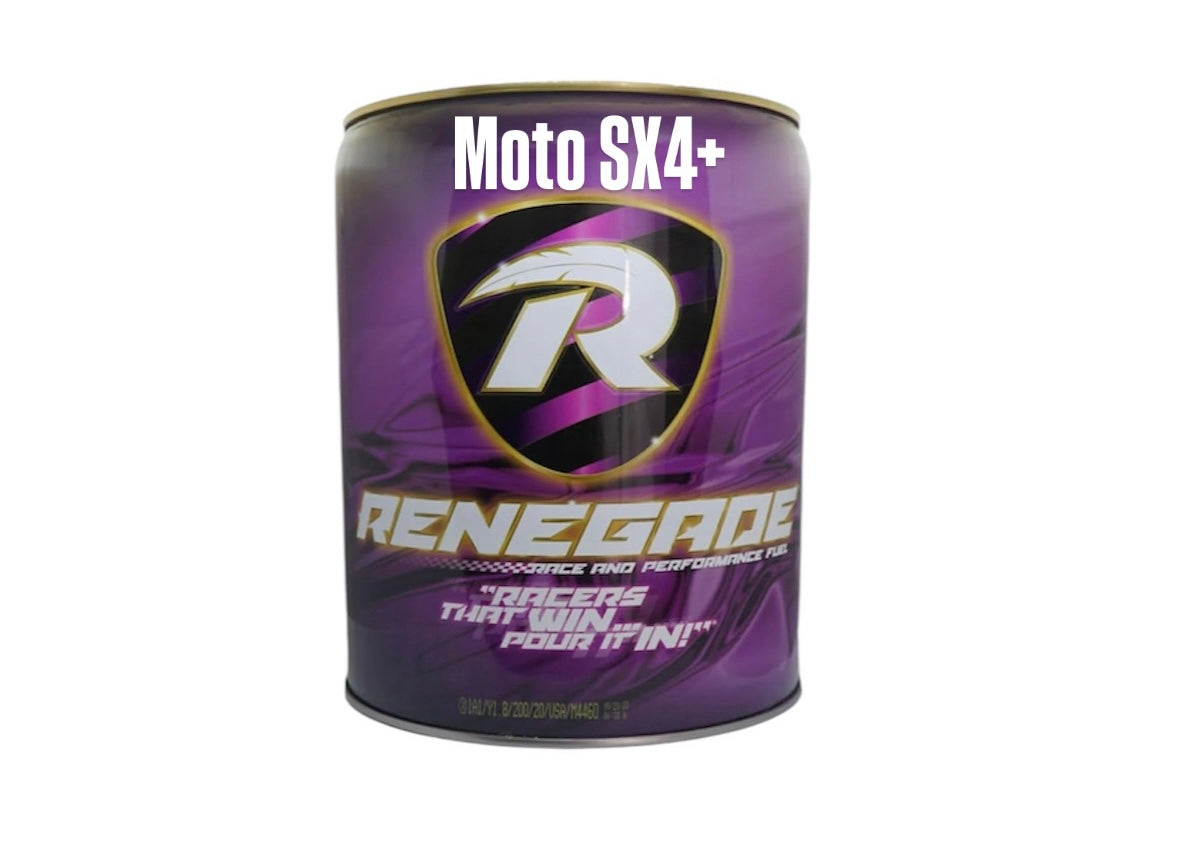 Renegade SX4+ – Premium Powersports Race Fuel for 4-Stroke Engines