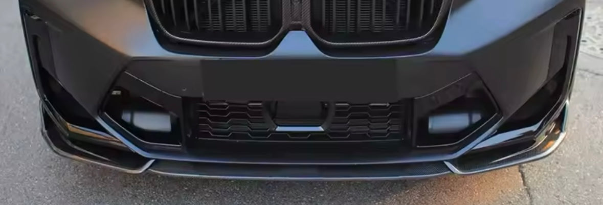 Bmw X3M X4M Carbon fibre Vader 3 Front splitter 2019-2024
