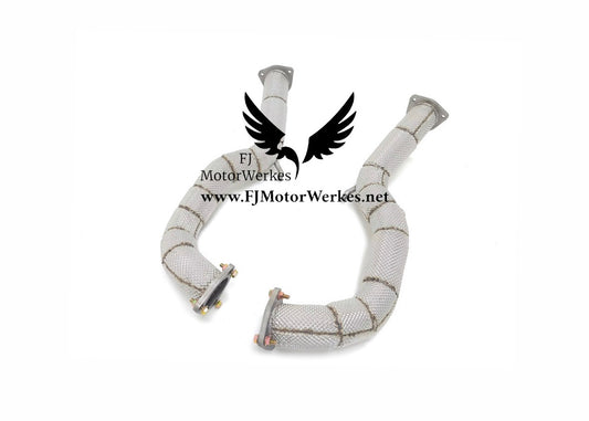 Porsche 982 (718) Cayman/Boxster GT4 RS Decat Exhaust Downpipes