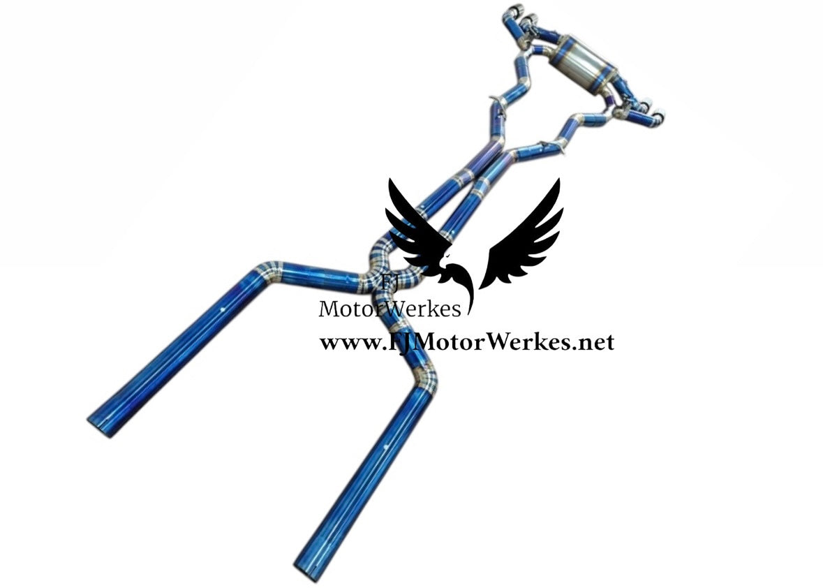 BMW M5 F90 Pre-LCI & LCI Titanium CatBack Valved Performance Exhaust