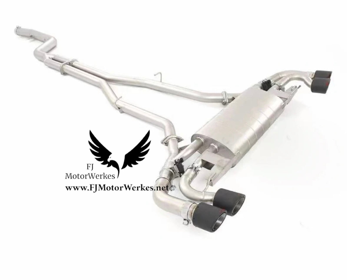 Bmw X3 X4 40i B58 m40i Full Catback exhaust system 2018+
