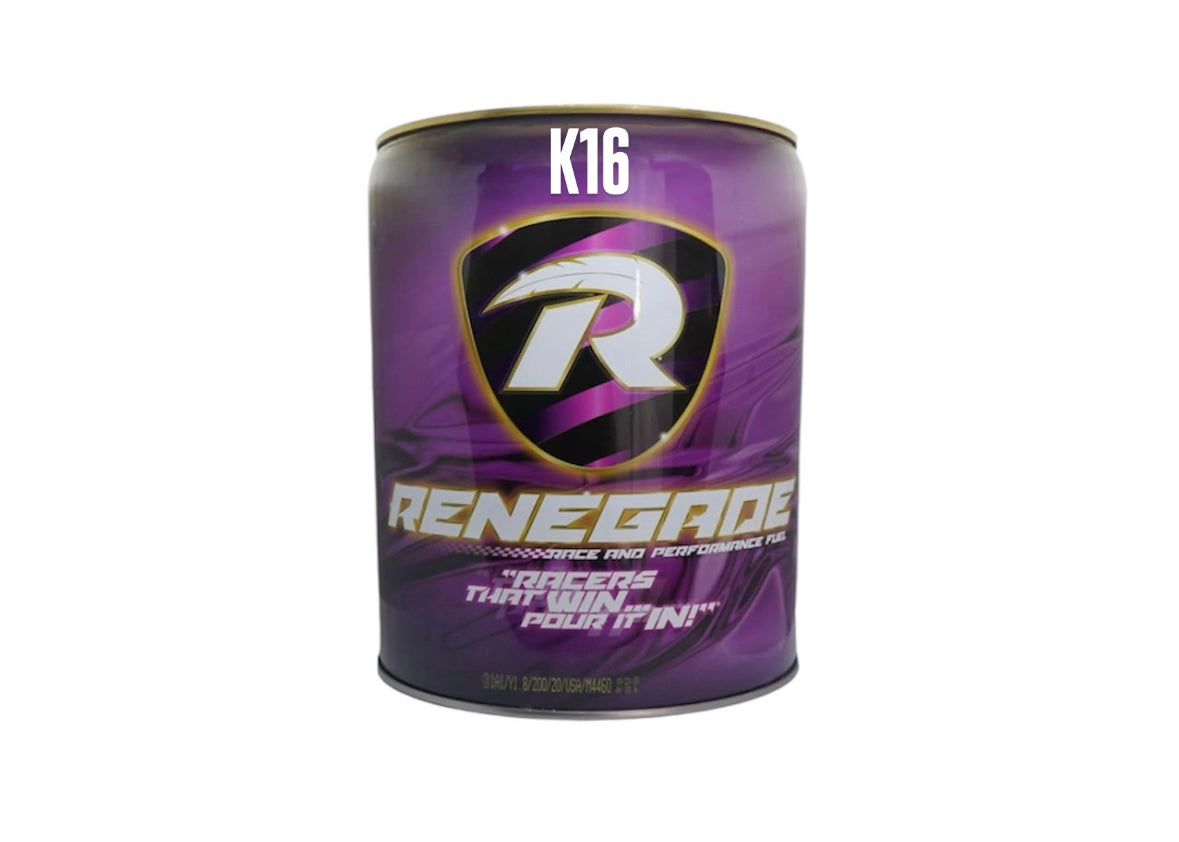 Renegade RATMAN K-16 – High-Octane Unleaded Race Fuel for Serious Competitors