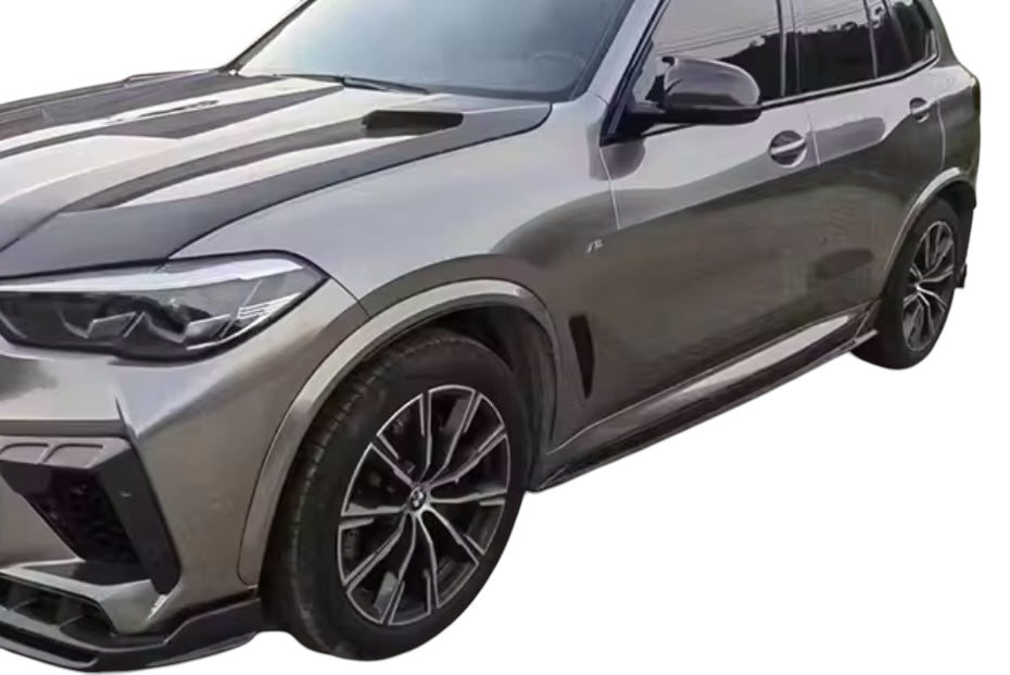 Bmw X5M F95 Carbon Fibre Side Skirts Pre Lci