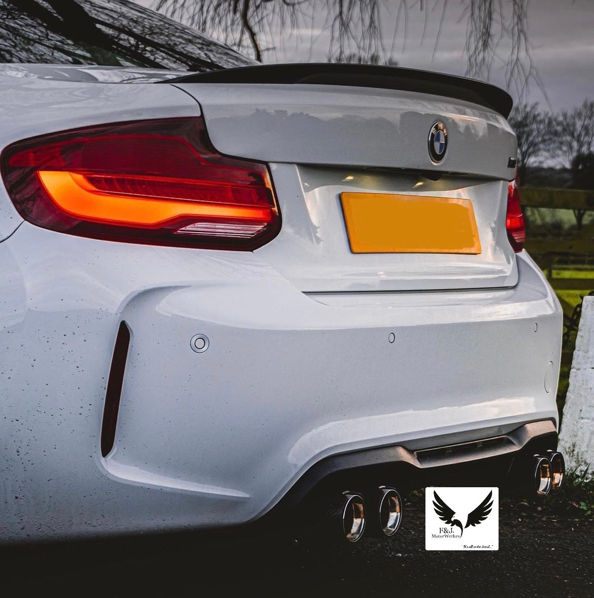 Bmw M2 M3 M4 M5 M6 X5M X6M CARBON EXHAUST TIPS