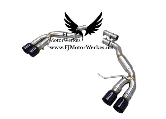 Porsche Macan S - Turbo - GTS 2.0T muffler delete slip on exhaust 2014 - 2017