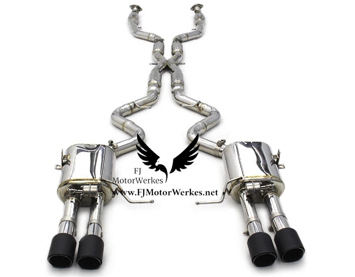 Bmw M3 E90 E92 E93 Full Catback Exhaust system inc Centre pipe
